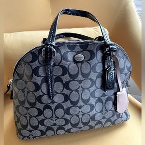 Coach “Peyton” Domed Satchel